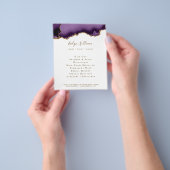 paarse vlieger flyer (Hand)