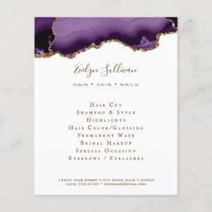 paarse vlieger flyer