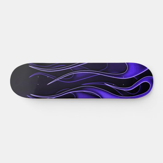 Paarse vliesskateboard persoonlijk skateboard (Horizontaal)