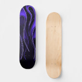 Paarse vliesskateboard persoonlijk skateboard (Voorkant)