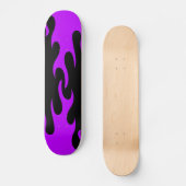 Paarse vliezen Skateboard Deck (Voorkant)