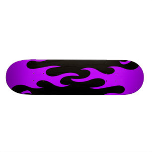Paarse vliezen Skateboard Deck
