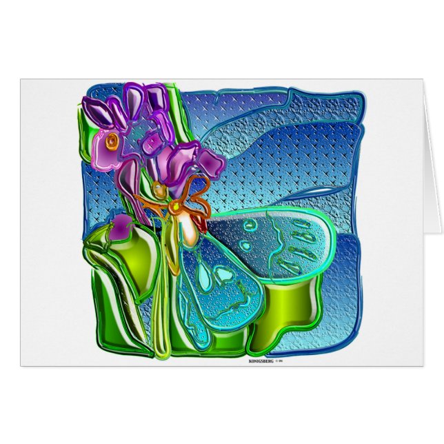 paarse vlinder 1 (Voorkant Horizontaal)