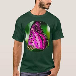 Paarse vlinder 18 t-shirt