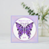 Paarse vlinder 31 (Staand voorkant)