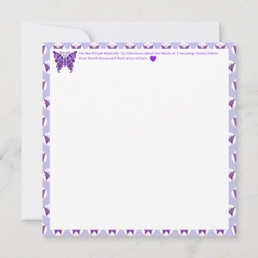 Paarse vlinder 31 (Achterkant)