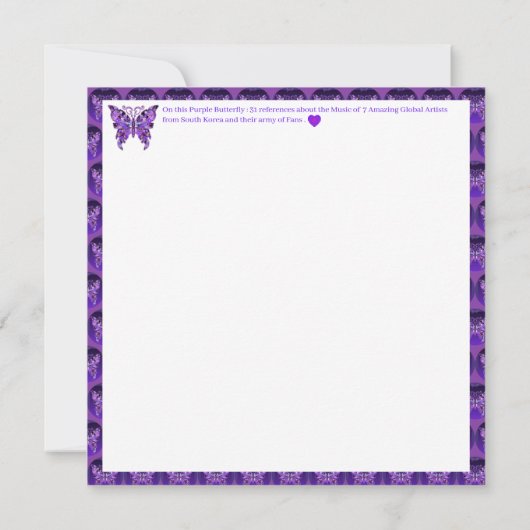 Paarse vlinder 31 (Achterkant)