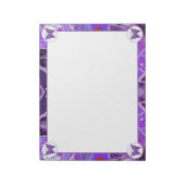 paarse vlinder 31 notitieblok (Linkerzijde)