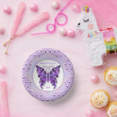 Paarse vlinder 31 papieren kommen (Feest)