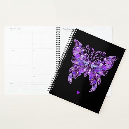 Paarse vlinder 31 planner (Display)