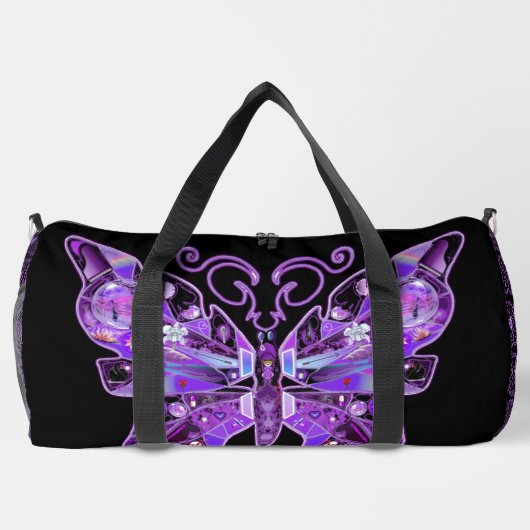 Paarse vlinder 31 plunjezak (Achterkant)