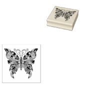 paarse vlinder 31 rubberstempel (Gestempeld)