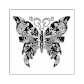 paarse vlinder 31 rubberstempel (Afrduk)