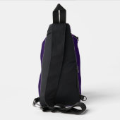 paarse vlinder 31 sling bag (Achterkant)