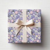 Paarse Vlinder Cadeaupapier