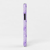 Paarse Vlinder Case-Mate iPhone Case (Achterkant/rechts)
