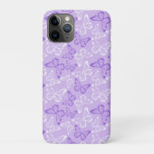 Paarse Vlinder Case-Mate iPhone Case (Achterkant)