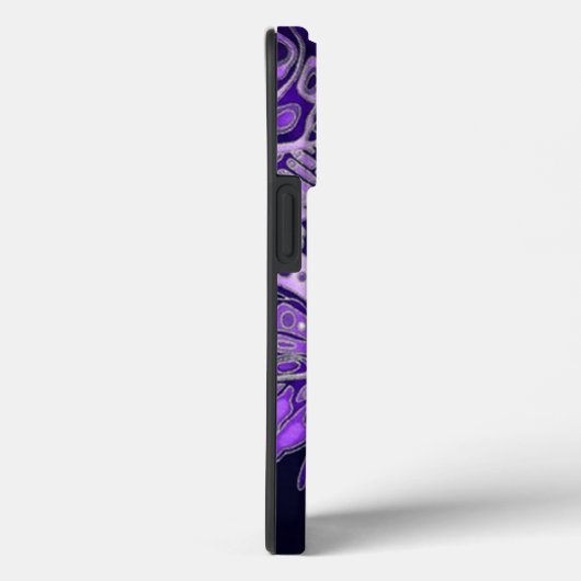 Paarse vlinder Case-Mate iPhone case (Achterkant / Rechts)