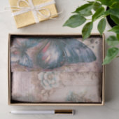  Paarse Vlinder Collage Decoupage Papier (Geschenk)