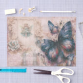  Paarse Vlinder Collage Decoupage Papier (Craft)