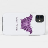 Paarse vlinder, curiosiden Case-Mate iPhone case (Achterkant (horizontaal))