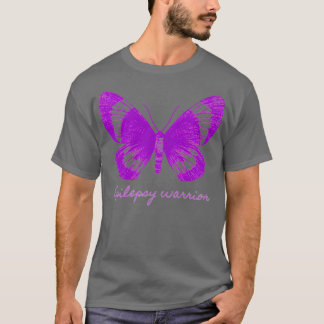 Paarse vlinder Epilepsie Bewustheid 2 T-shirt