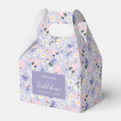 Paarse Vlinder Favor Doos Bedankdoosjes (Achterkant)