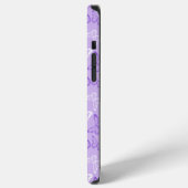 Paarse Vlinder iPhone Hoesje (Linkerkant)