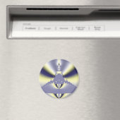 Paarse Vlinder Magneet (Insitu (Vaatwasser))