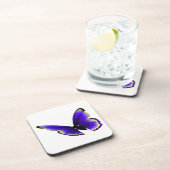 Paarse vlinder onderzetter (Rechterzijde)