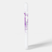 Paarse vlinder telefoonhoesje Case-Mate iPhone case (Achterkant / Links)