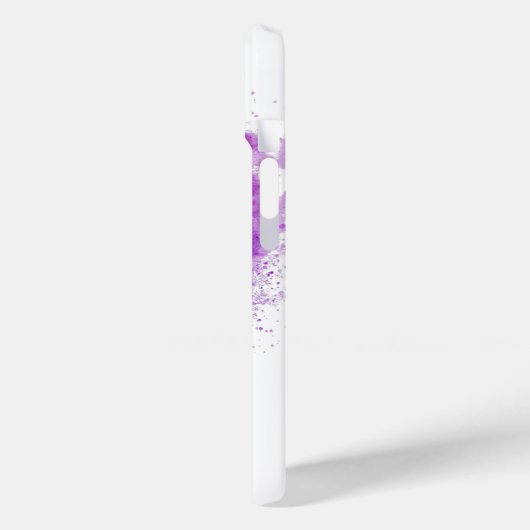 Paarse vlinder telefoonhoesje Case-Mate iPhone case (Achterkant / Links)