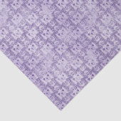 Paarse  vlinder tissuepapier (Detail)