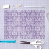 Paarse  vlinder tissuepapier (Craft)