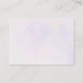 Paarse Vlinder Vrijgezellenfeest Recept Aanvraag Informatiekaartje (Achterkant)