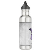 Paarse vlinderbloemigen - Aangepast Waterfles (Links)