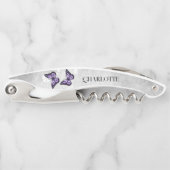 Paarse vlinderbloemigen Kurkentrekker (Voorkant)