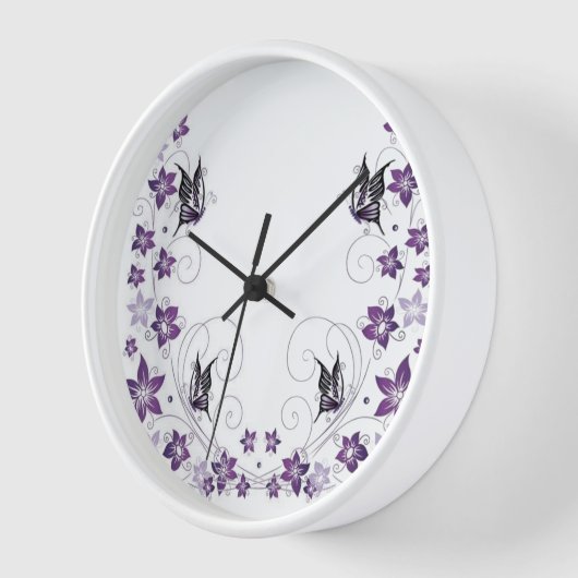 Paarse vlinderbloemkast (Hoek)