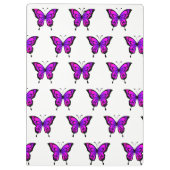Paarse vlinders klembord (Achterkant)