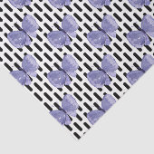 Paarse Vlinders (Ontwerp 4 van de Paarse Serie) Tissuepapier (Detail)