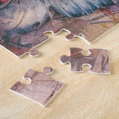  Paarse vlinders puzzel (Zijkant)