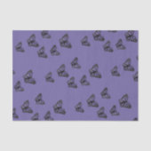 Paarse vlinders Vlindervlieg Natuur Lovers Tissuepapier (Voorkant)