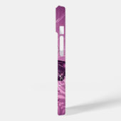 paarse vlindervectorkunst Case-Mate iPhone case (Achterkant / Links)