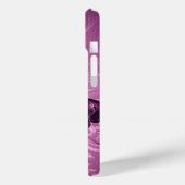paarse vlindervectorkunst Case-Mate iPhone case (Achterkant / Links)