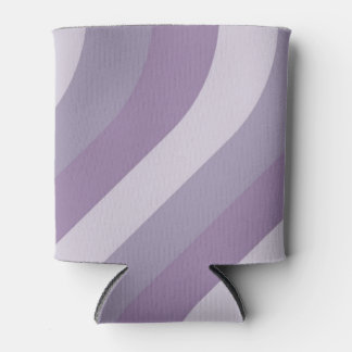 Paarse Vloeibare Swirl Flow Groovy Stripe Y2K Patr Blikjeskoeler