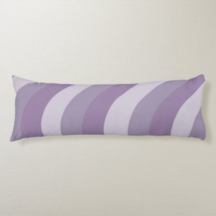 Paarse Vloeibare Swirl Flow Groovy Stripe Y2K Patr Lichaamskussen