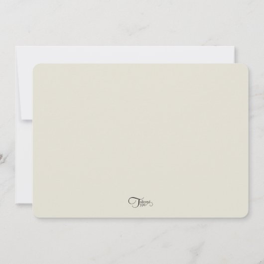 Paarse vogelballonnen kaart (Achterkant)