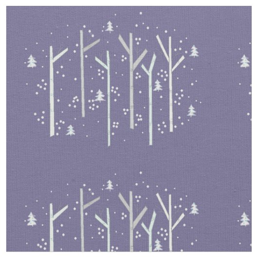 Paarse vogelbomen stof (Close Up)