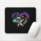 Paarse voor Kinder astronaut Muismat (Met muis)