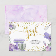 Paarse voorraad Keuken Hartelijk dank